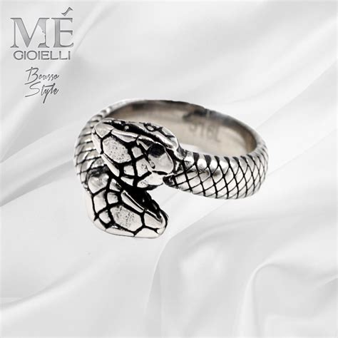 anello serpente versace